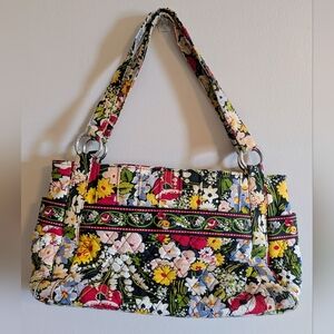 Vera Bradley Poppy Fields Shoulder Bag. Retired Print.